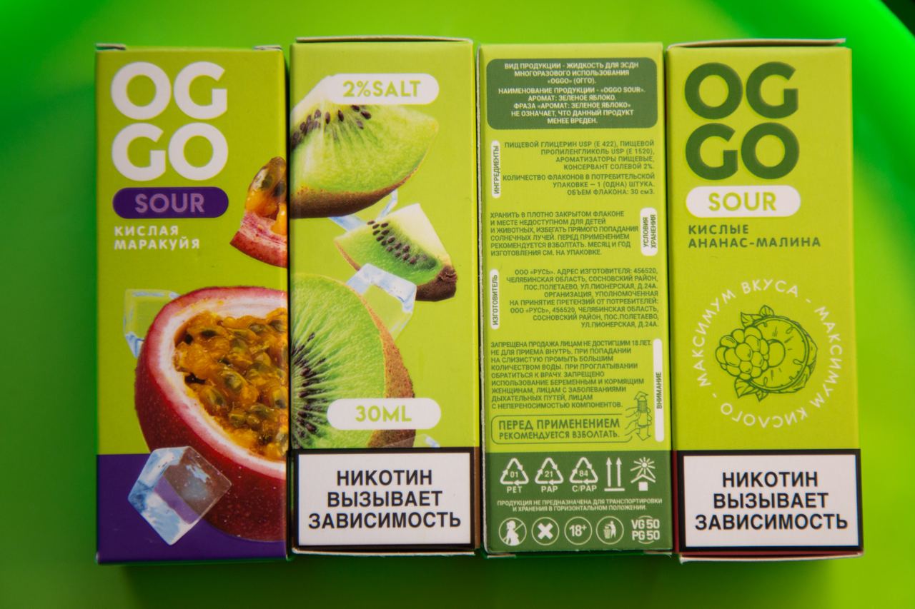 Характеристики OGGO SOUR