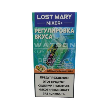 Электронная сигарета LOST MARY MIXER 25000 (Лимон лайм зеленый чай)