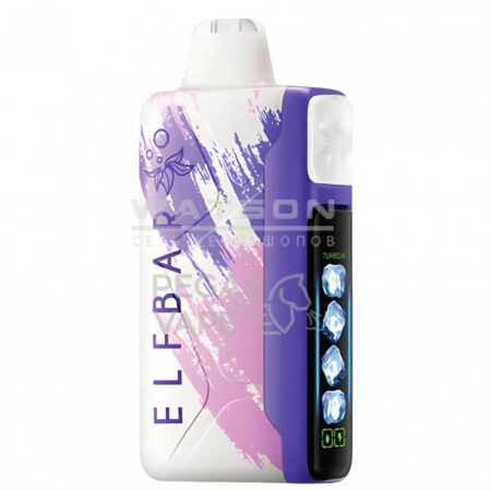 Электронная сигарета Elf Bar Booster ICE King 3000 (Черника малина лед)