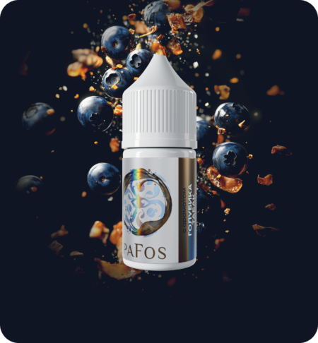 Жидкость PAFOS WHITE 30мл (Голубика Табак) 30 мл 2% (20 мг/мл)