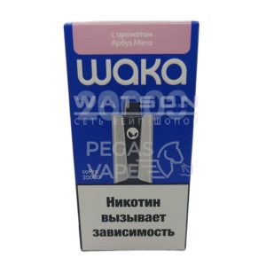 Электронная сигарета WAKA soPRO 20000 (Арбуз мята)