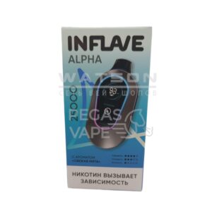 Электронная сигарета INFLAVE ALPHA 25000 (Свежая мята)