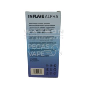 Электронная сигарета INFLAVE ALPHA 25000 (Кокосовое мороженое)