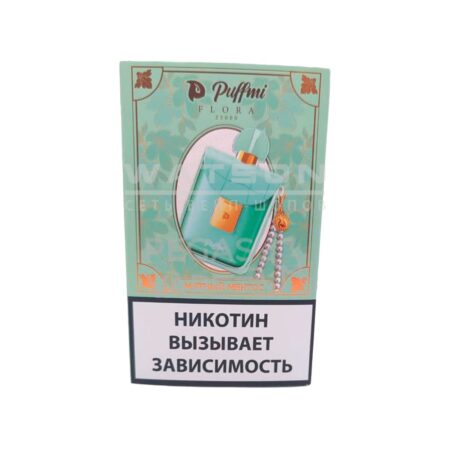 Электронная сигарета PuffMi Flora 25000 (Мятный ментос)