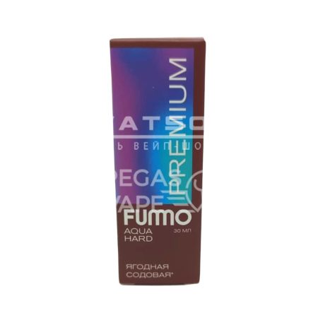 Жидкость FUMMO AQUA HARD (Ягодная содовая) 30 мл 2% (20 мг/мл) Strong