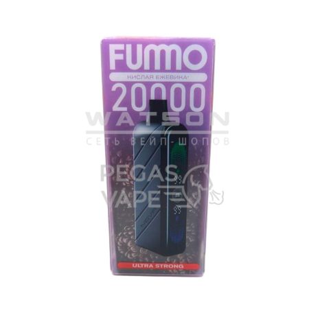 Электронная сигарета Fummo NOVA 20000 ultra strong (Кислая Ежевика)