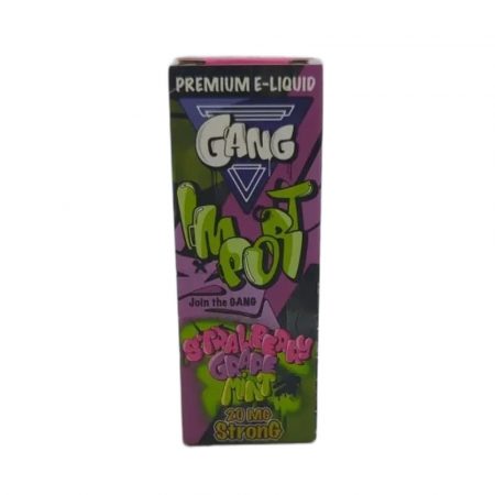 Жидкость Gang IMPORT Strong (Клубника виноград мята) 30 мл 2% (20 мг/мл) Strong