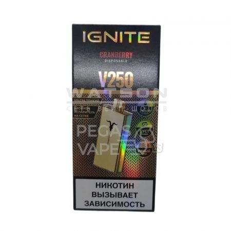 Электронная сигарета IGNITE V-250 GOLD (Клюква)