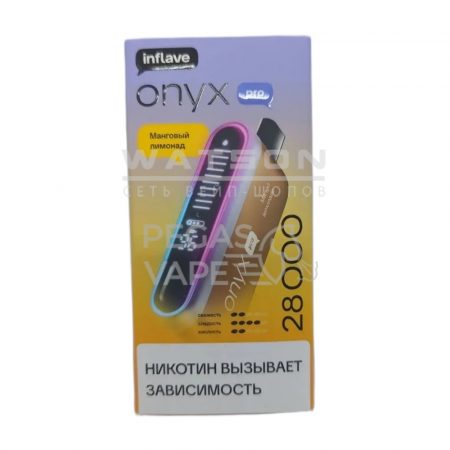 Электронная сигарета INFLAVE ONYX PRO 28000 (Манговый лимонад)