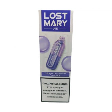 Электронная сигарета LOST MARY AIR 22000 (Чёрная смородина грейпфрут)