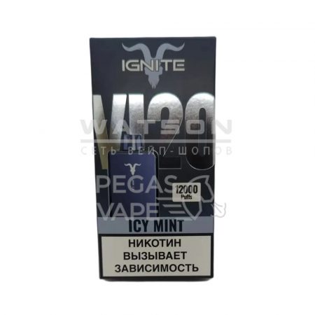 Электронная сигарета IGNITE V120 Black (Ледяная мята)