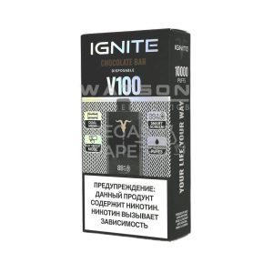 Электронная сигарета IGNITE V-100 (10000) (Шоколад)